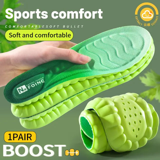 BoldShoppery™ 4D Massage Shoe Insoles