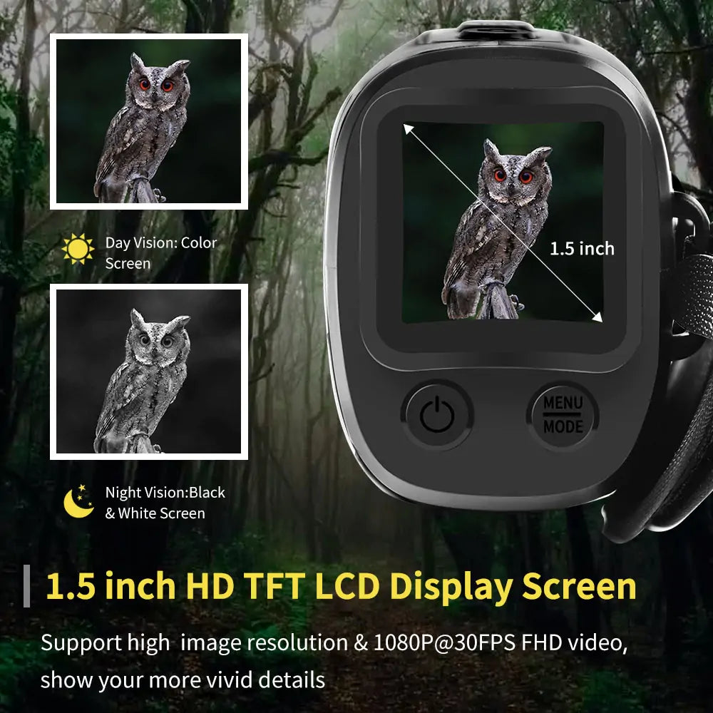 BoldShoppery™ 1080P HD Monocular Night Vision Device