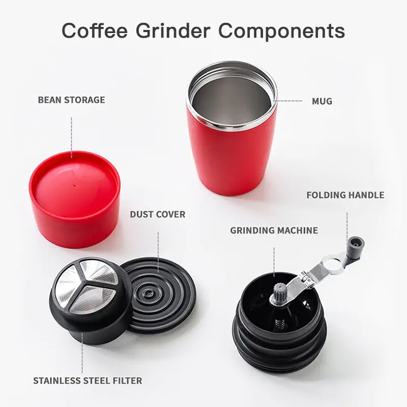 BoldShoppery™ Hand-operated Coffee Grinder