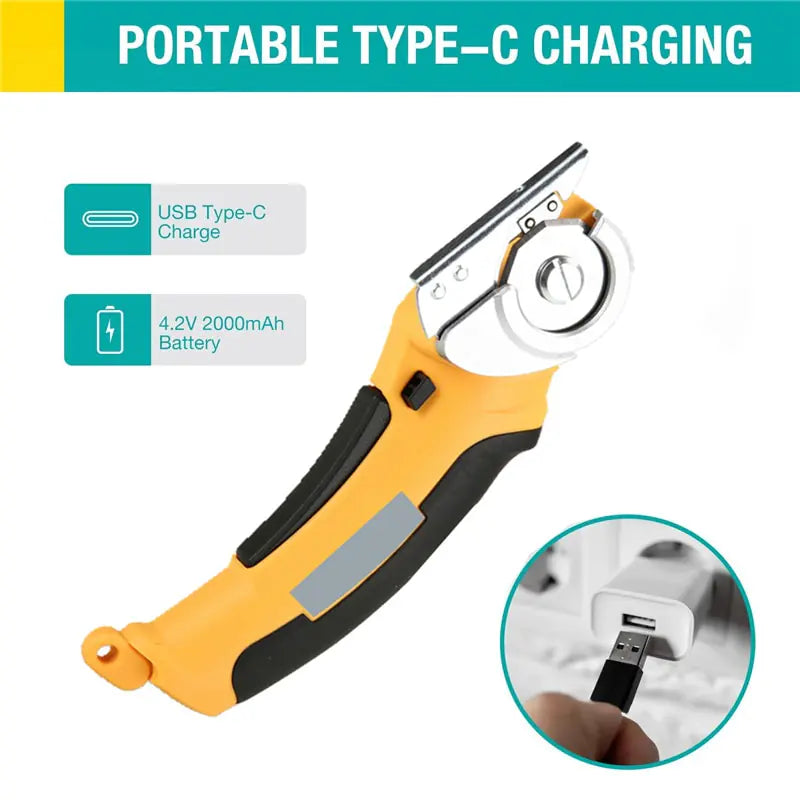 BoldShoppery™ Rechargeable Cordless Electric Scissors